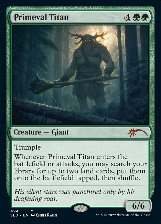 原始のタイタン／Primeval Titan - MTGフレーバーテキストwiki | Magic